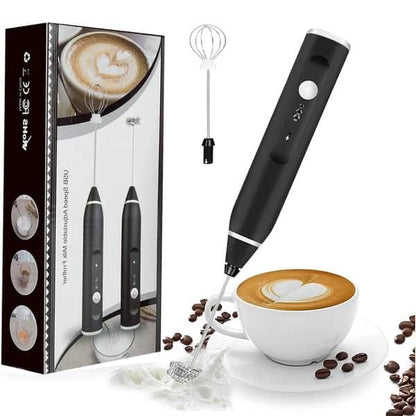 EidGhar Café Frother — USB Rechargeable Coffee Beater